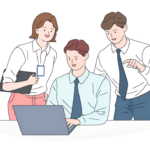 첫번째 직장에서